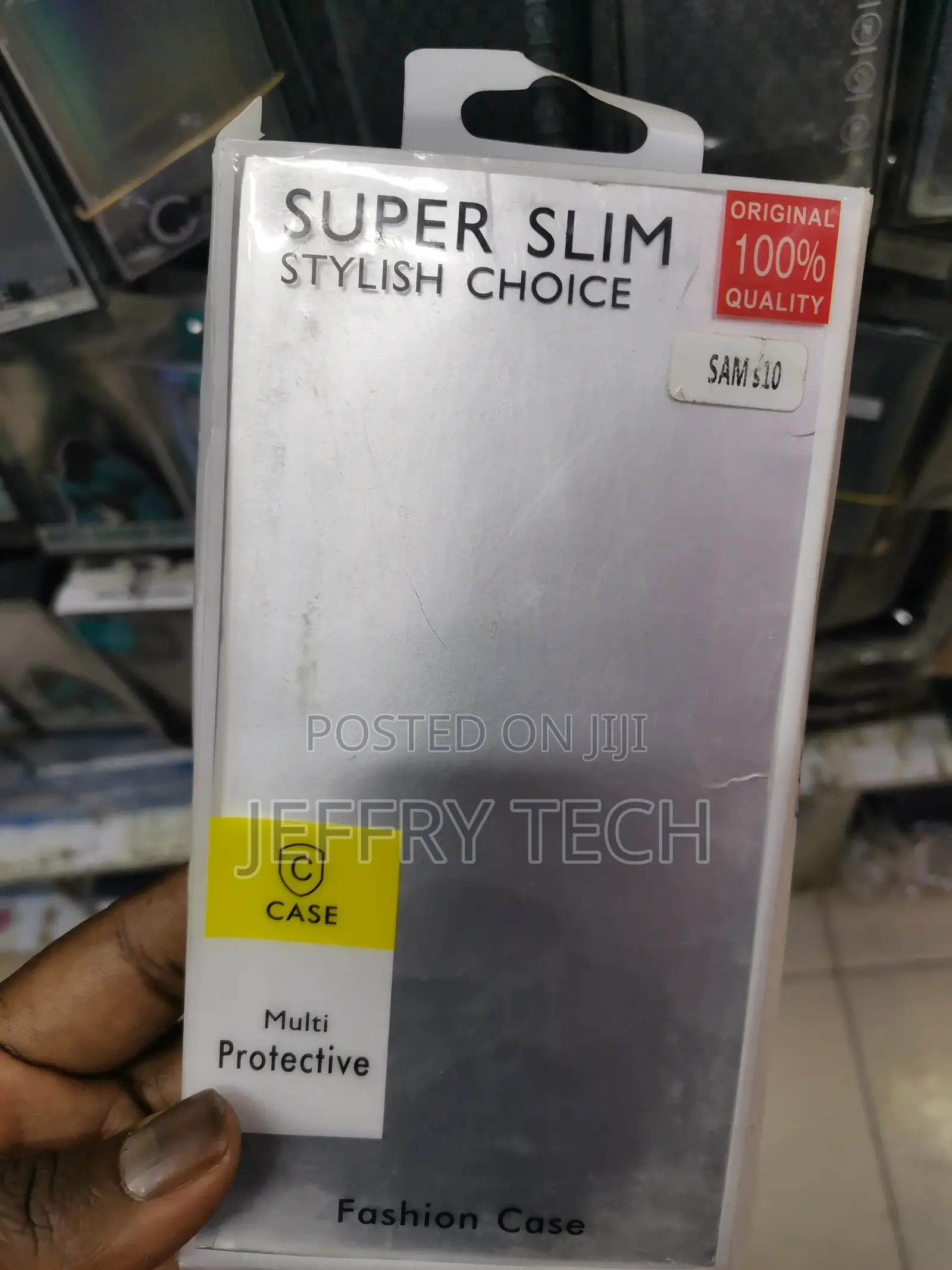 Samsung Galaxy S10 Protective Slim Transparent Clear Case