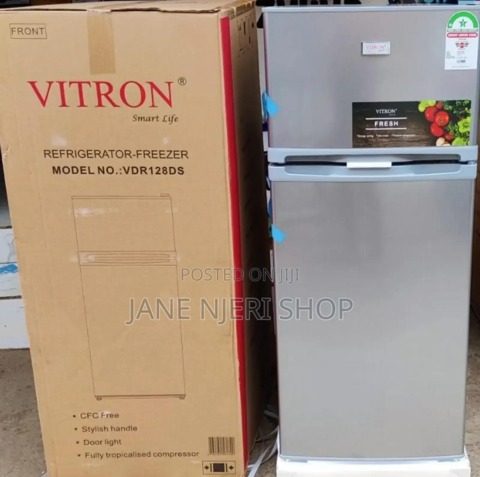 Fridge Double Door 128litre