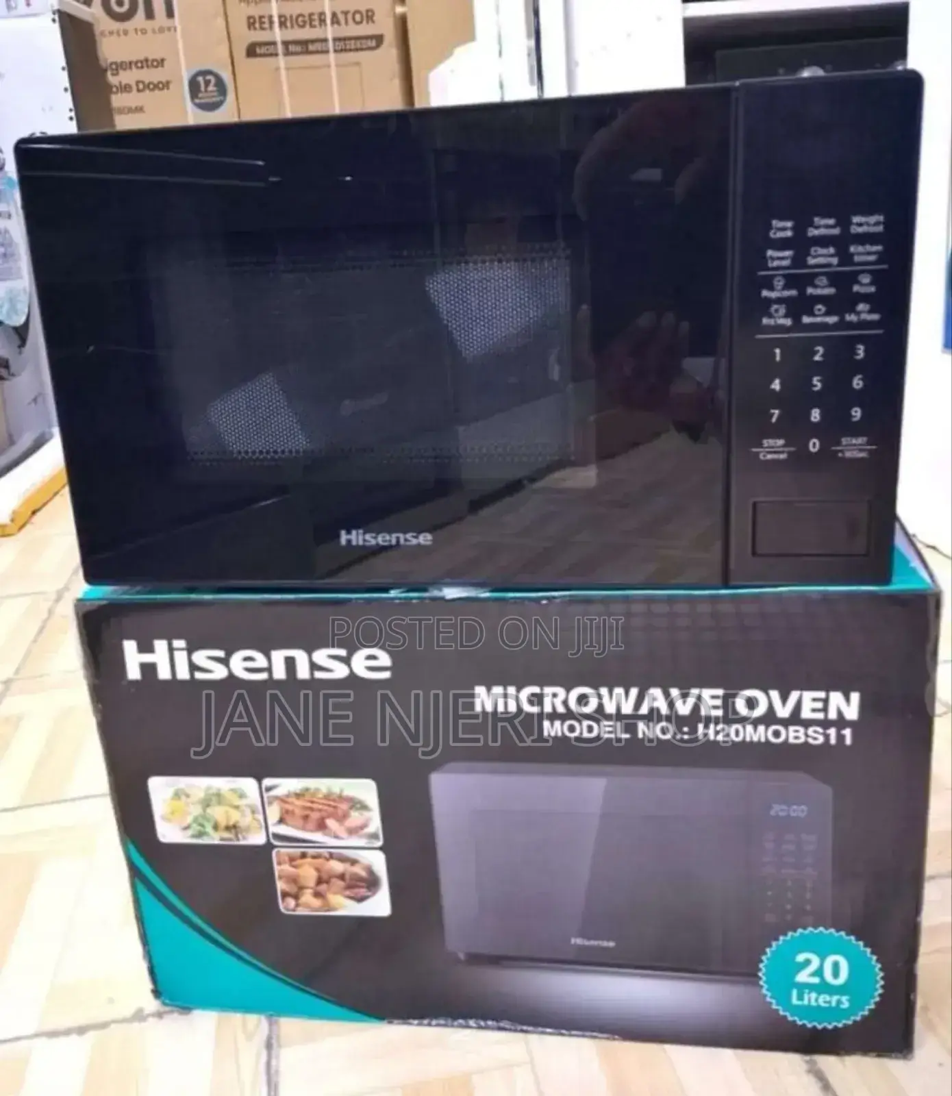 Affordable Hisense Black Digital Microwave