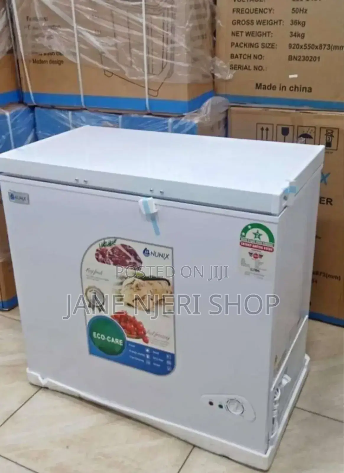 Brand New 200litres Nunix Freezer