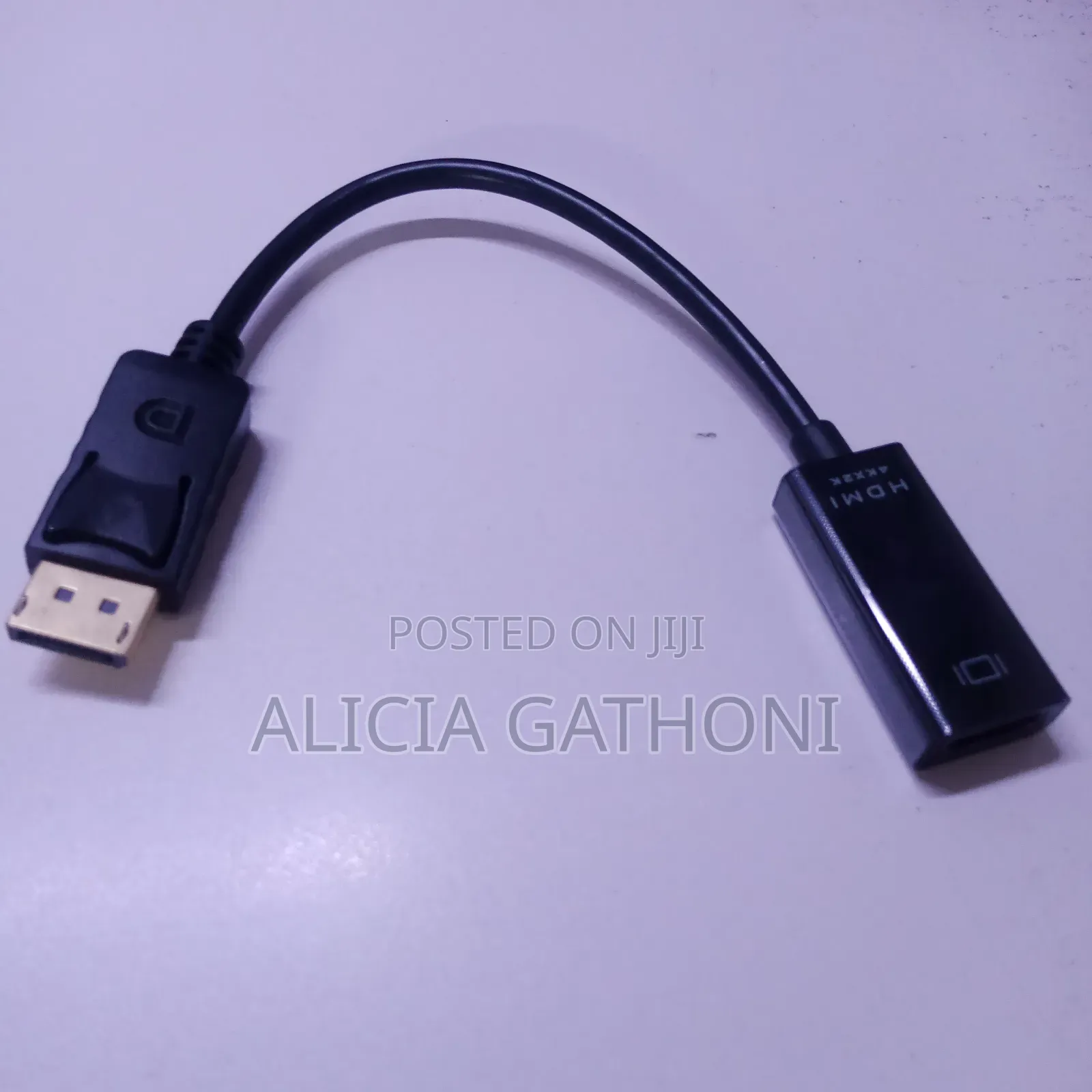 Slim Display Port to HDMI Adapter