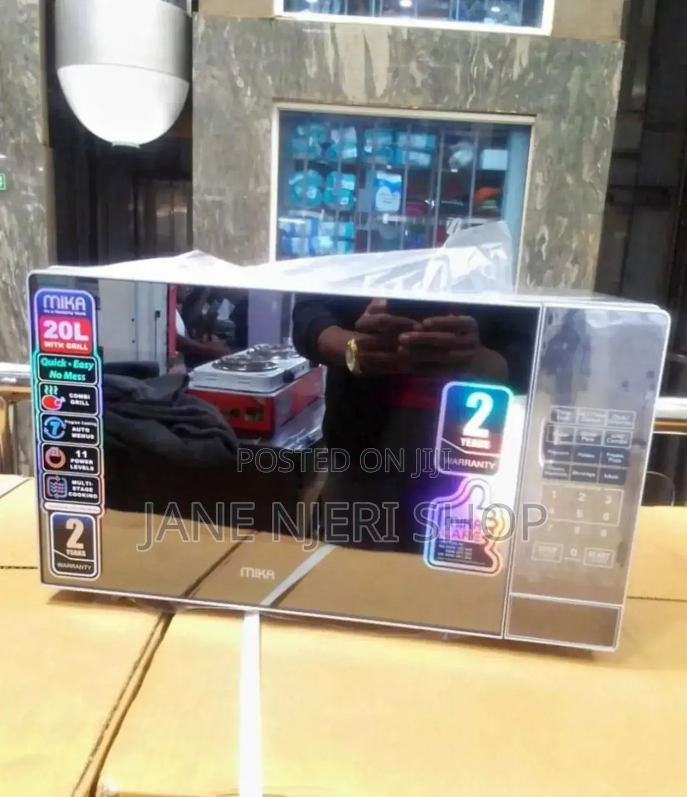 Amazing Mika Digital Microwave With Grill