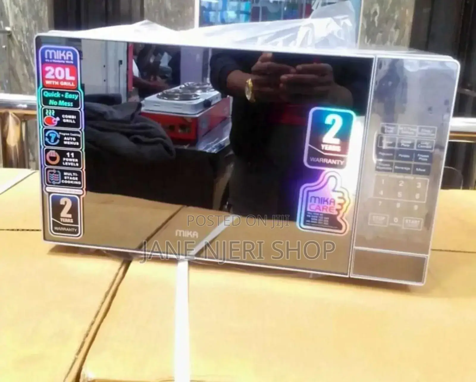 High Quality Mika Digital Microwave With Grill