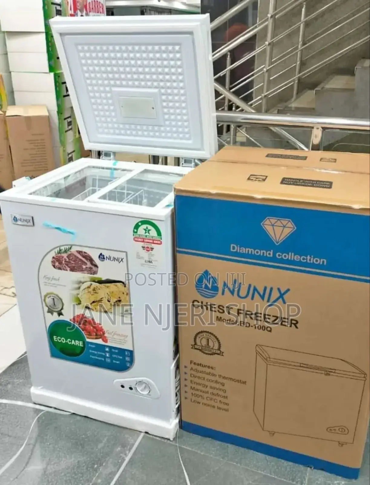 Amazing Nunix Chest Freezer 100litres