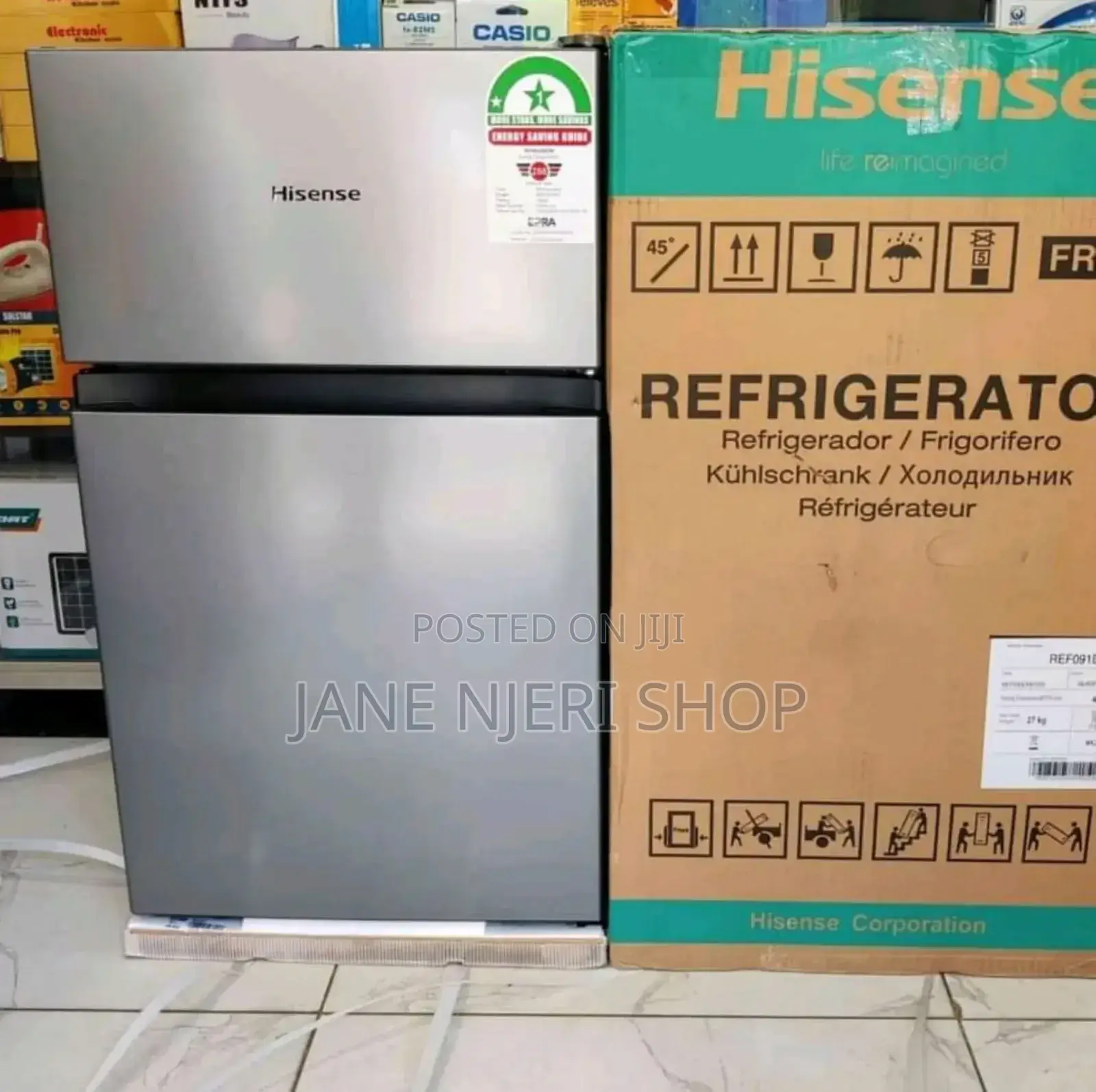 High Quality Hisense 91litres Double Door Fridge