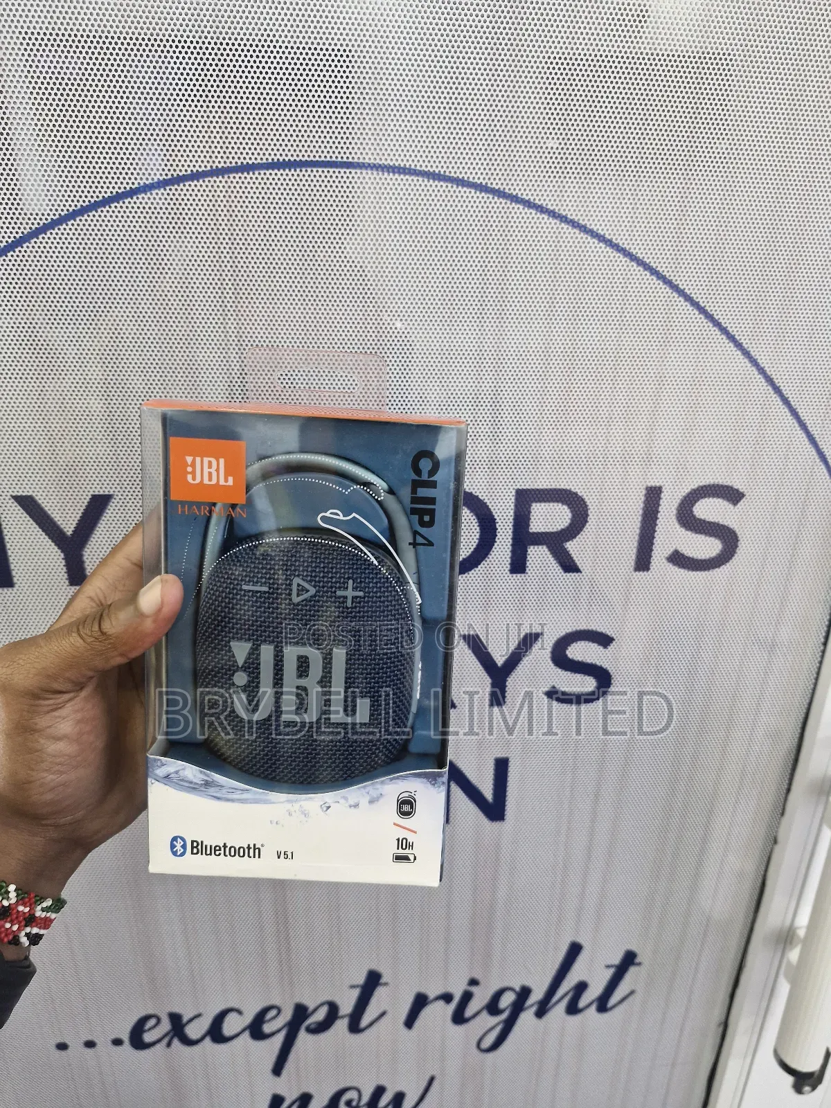 JBL Harman Clip 4 V5.1 Portable Bluetooth Speaker