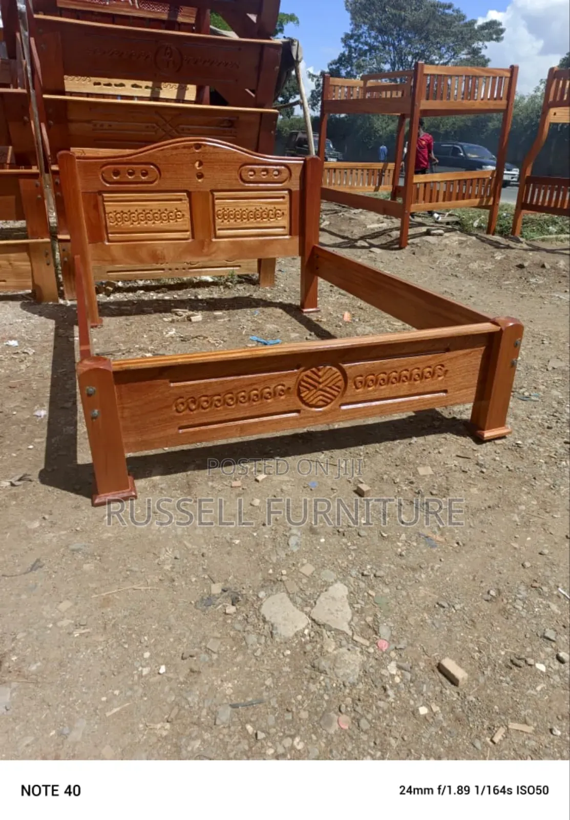 Mahogany Pure Bed
