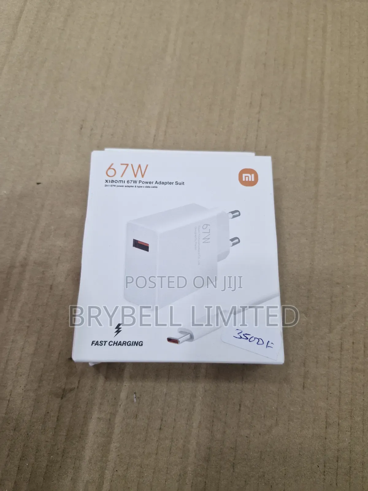 Redmi Xiaomi 67 Power Adapter Suit and Type C Data Cable
