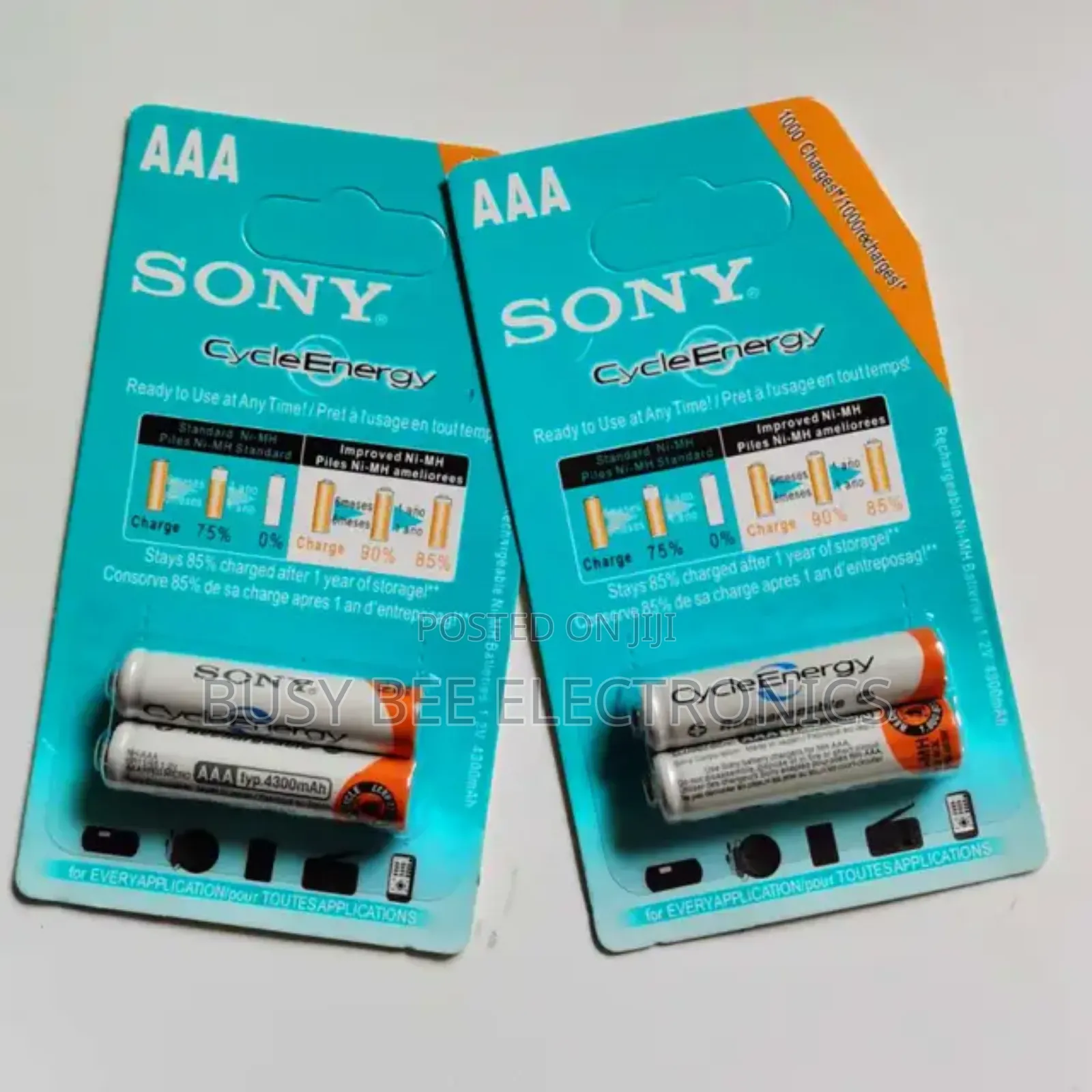 Cycle Energy Sony Rechargeable Battery