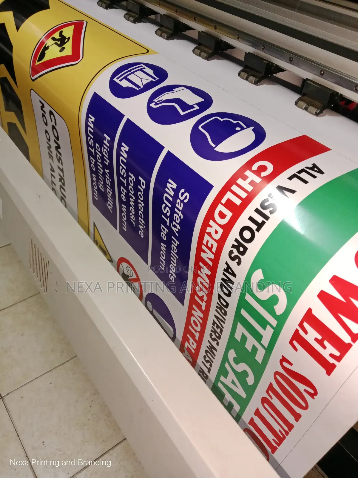 Site Safety and General Construction Information Signage