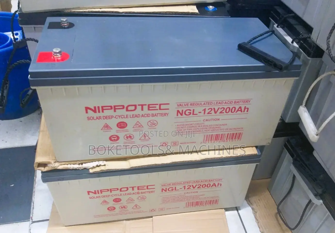 Nippotec 200ah 12v Office Backup Battery