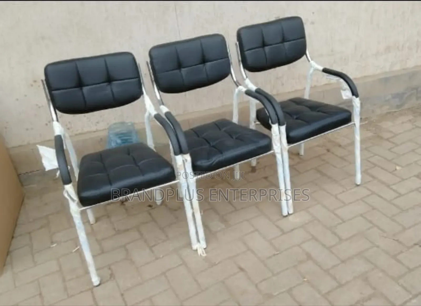 Leather Visitors Seat