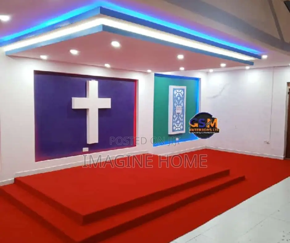 Church Delta Red Nice Wall to Wall Carpet