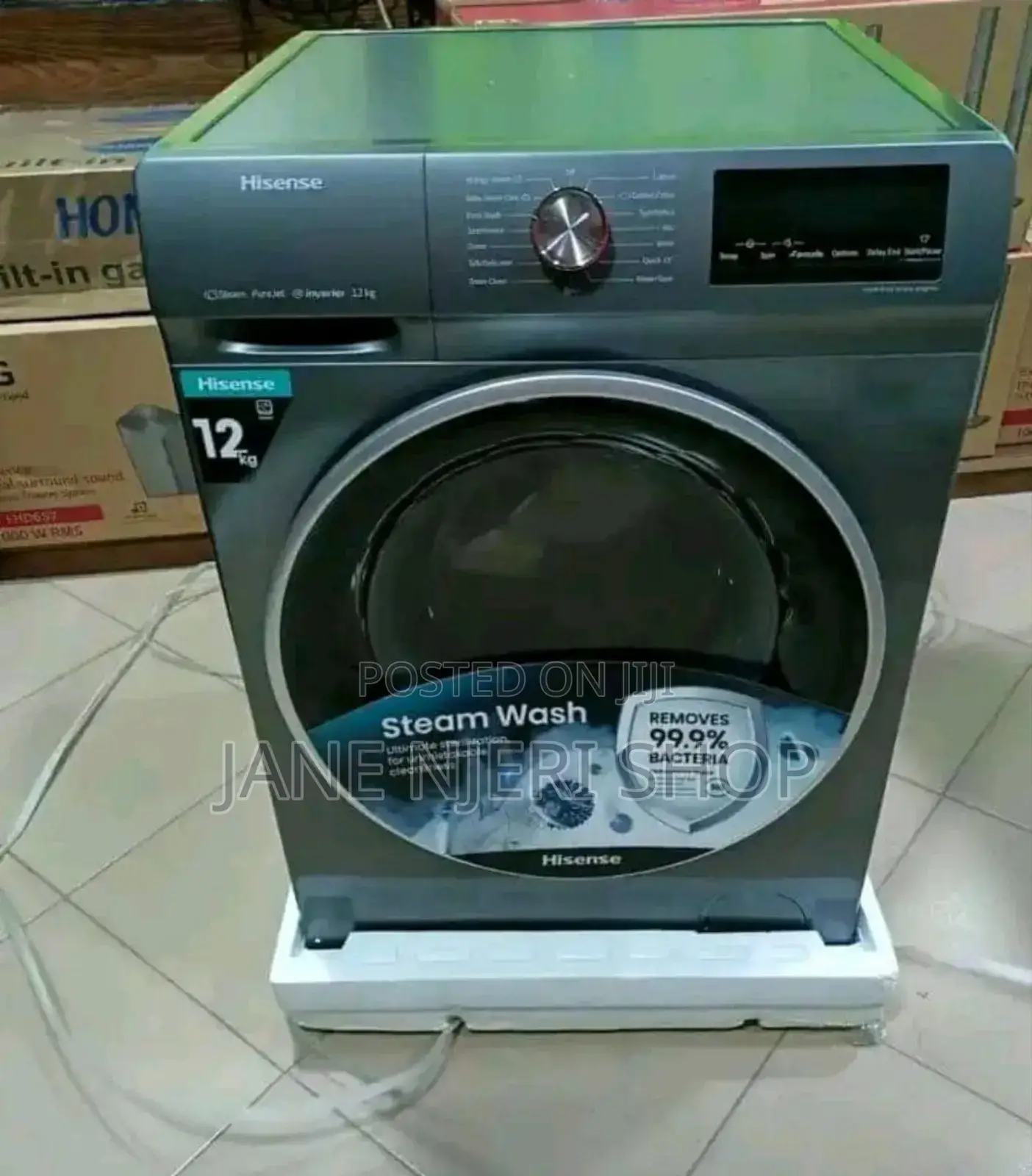 Classic Hisense 12kg Front Load Washing Machine