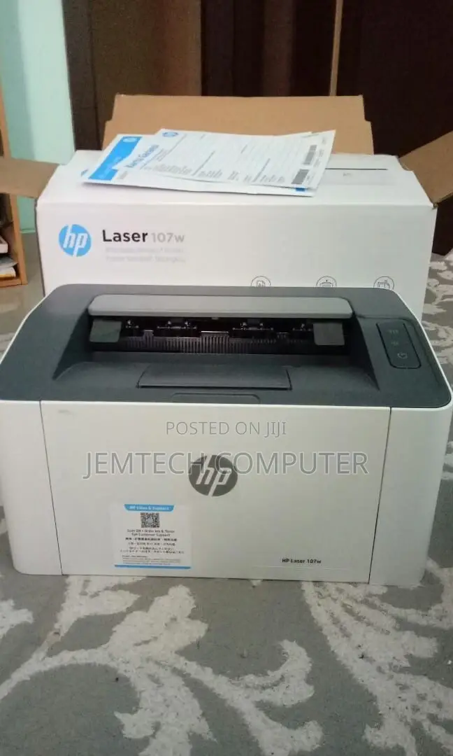 HP 107W Laser Printer Laser Jet