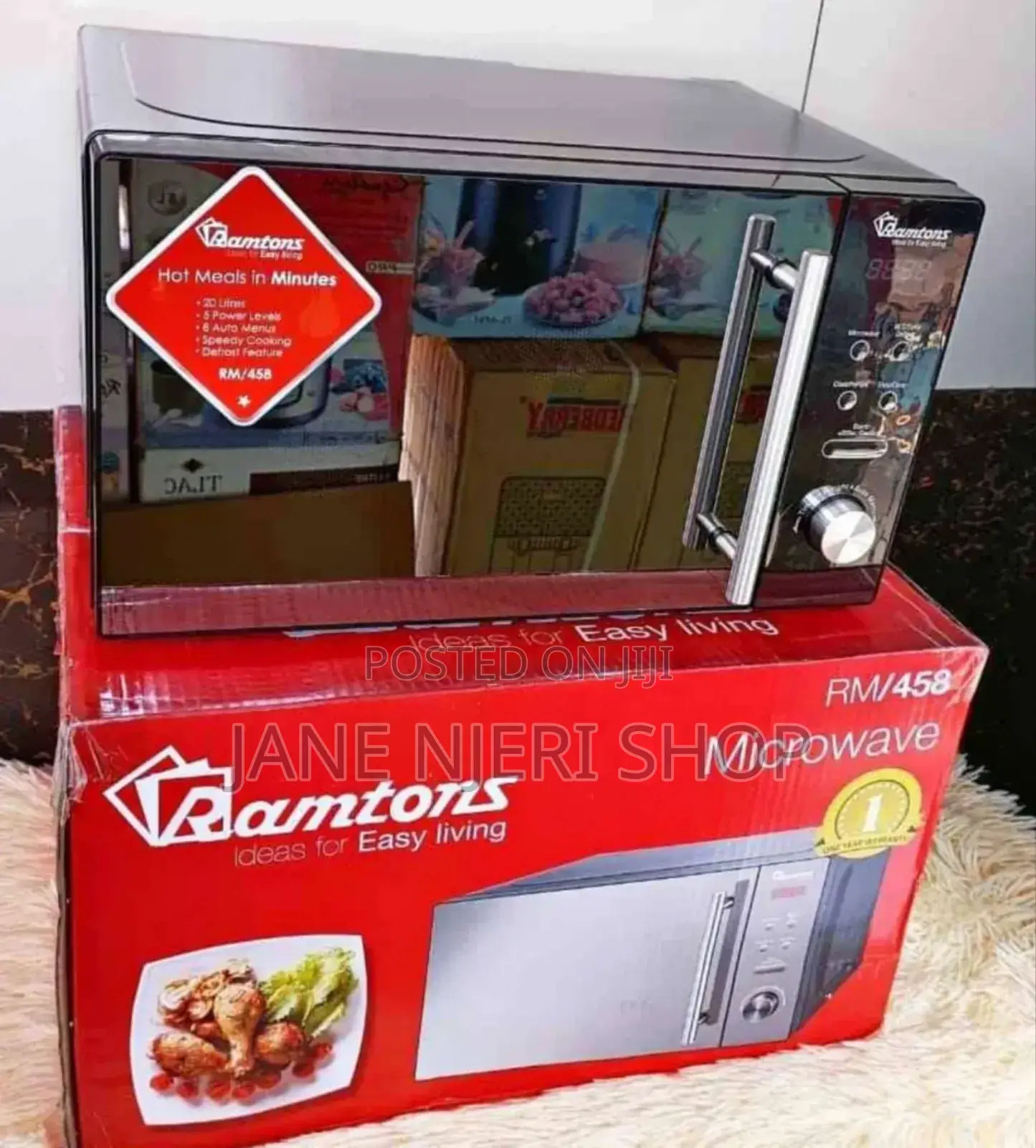 Amazing Rm458 Ramtons Microwave