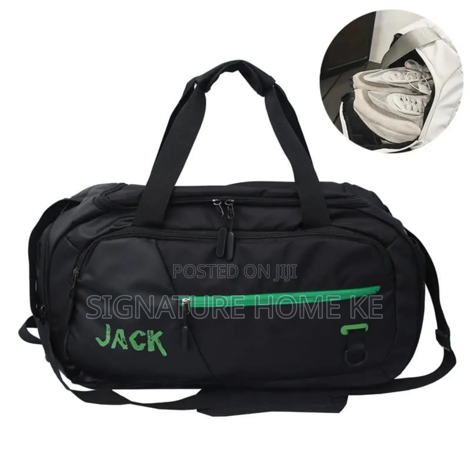 Jack Unisex Casual Duffle/Gym Bag