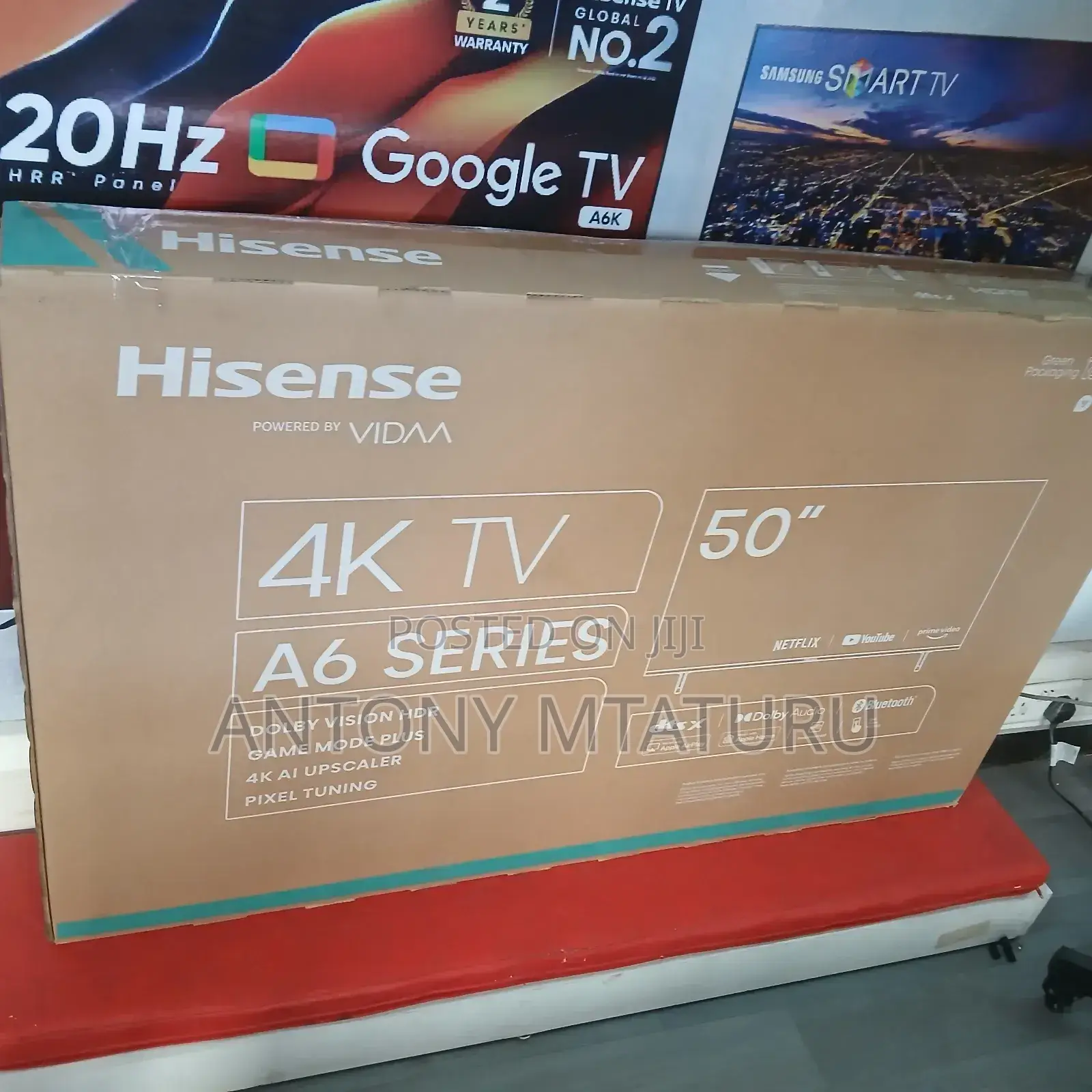 Hisense 50 50a6n Inch Uhd Smart Tv 2024