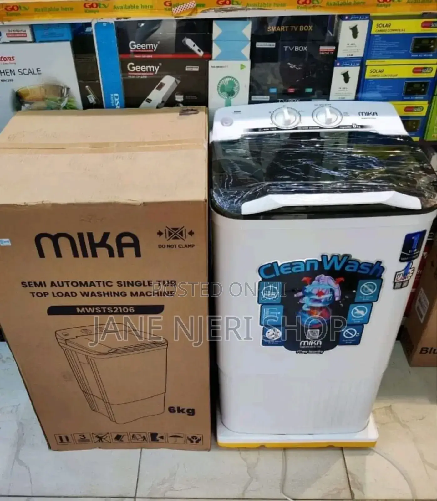 Brand New Mika 6kg Washing Machine