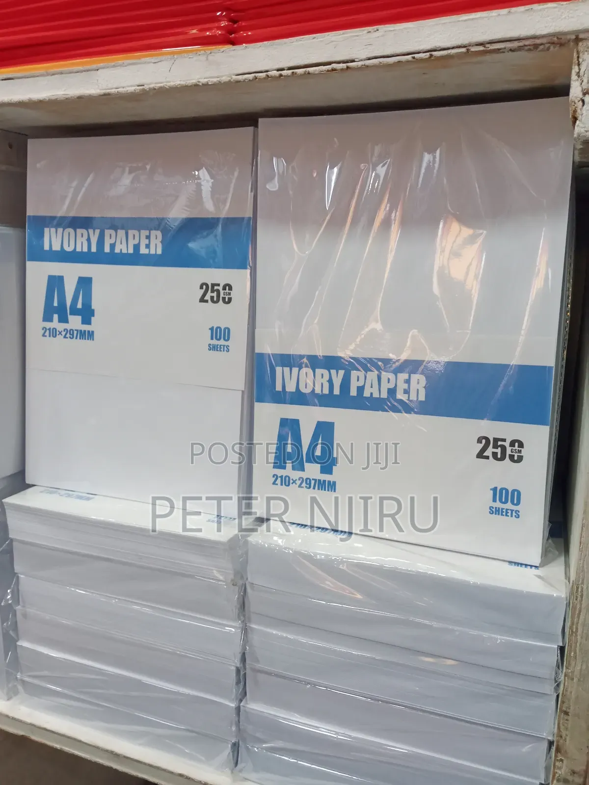 A4 Ivory Paper 250gsm Ideal for Business Cards