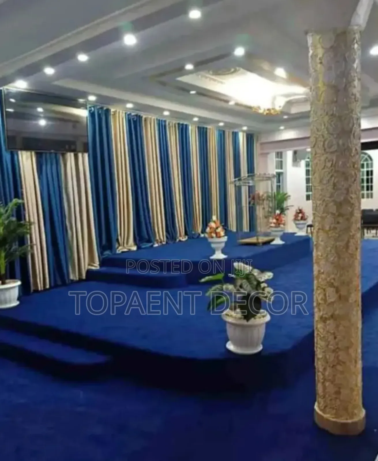 Blue Vip 10mm Thick Insulation Floor Wall to Wall Carpets