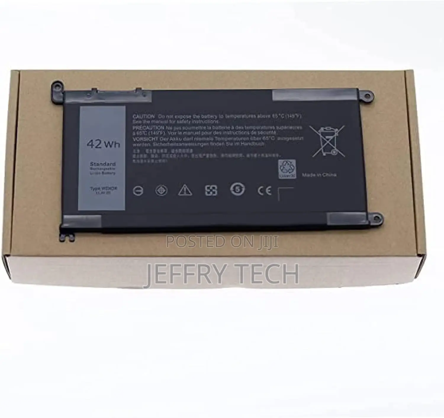 Battery for Dell. Inspiron 15 5565 5567 5568 5570 5578 5579
