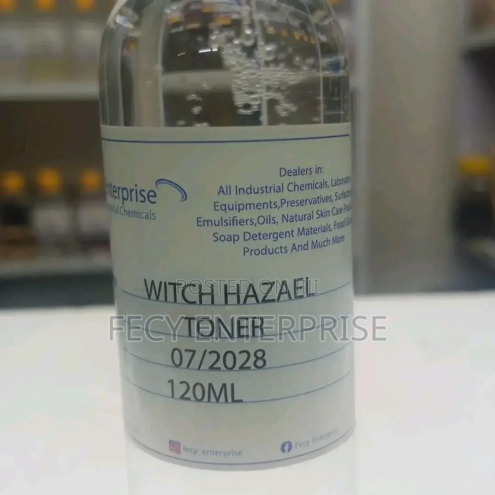 Witch Hazel Toner