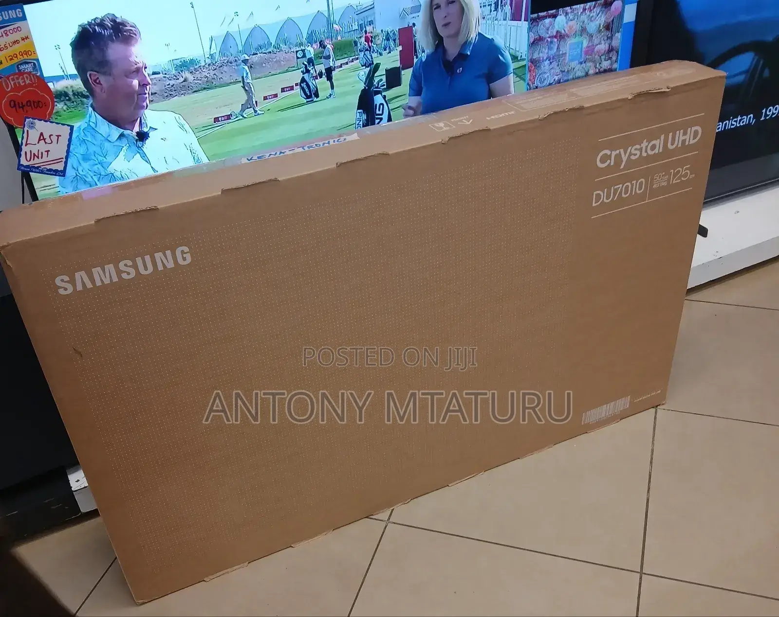 Samsung 50′′ 50du7010 Crystal Uhd Smart Tv