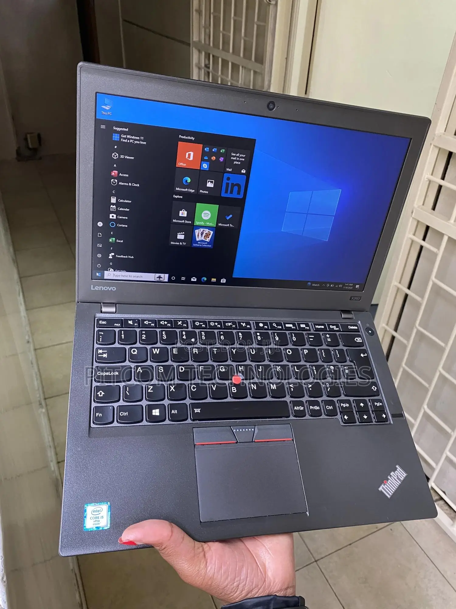 Laptop Lenovo ThinkPad X260 8GB Intel Core i5 SSD 256GB