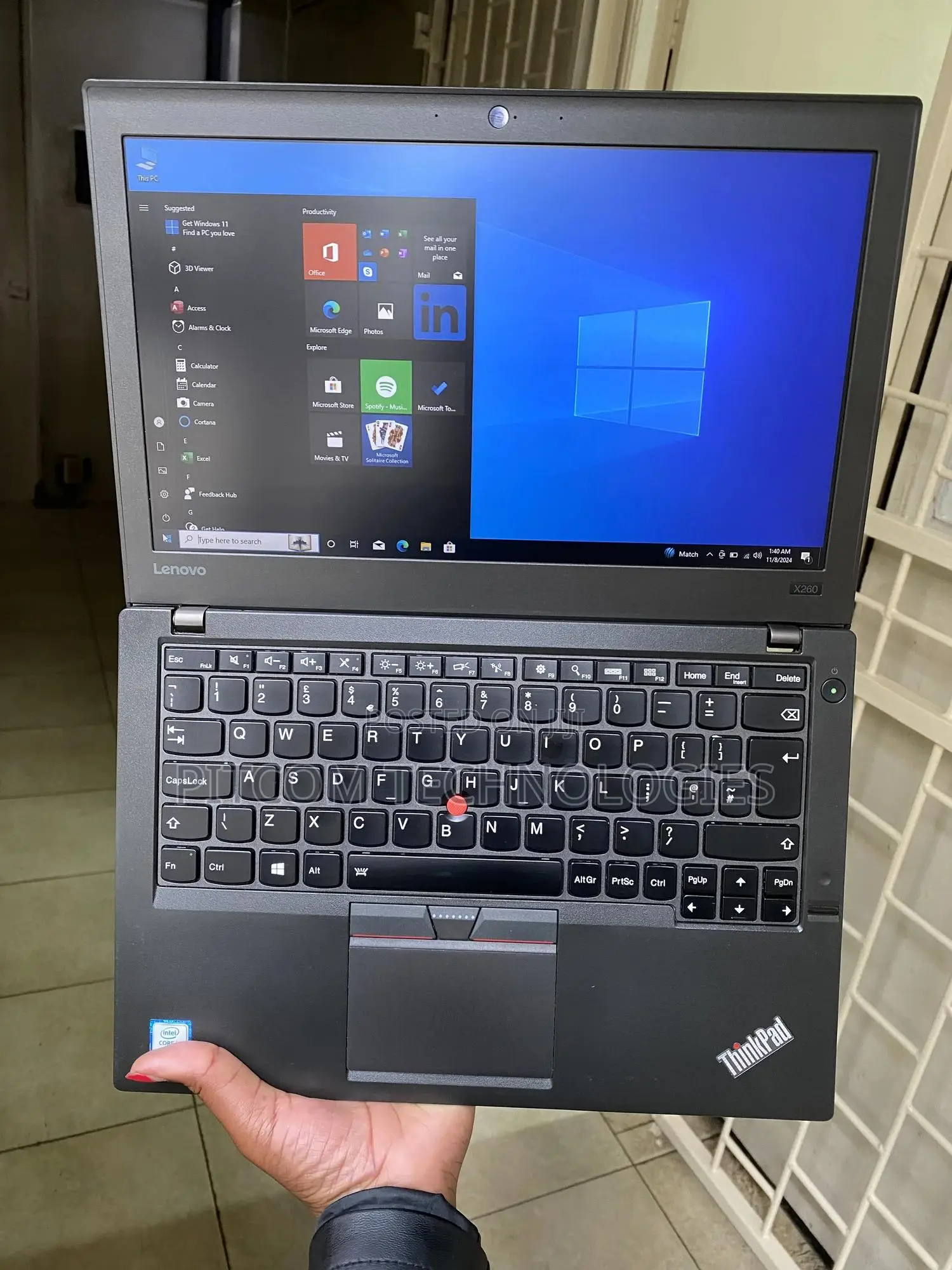 Laptop Lenovo ThinkPad X260 8GB Intel Core i5 SSD 256GB