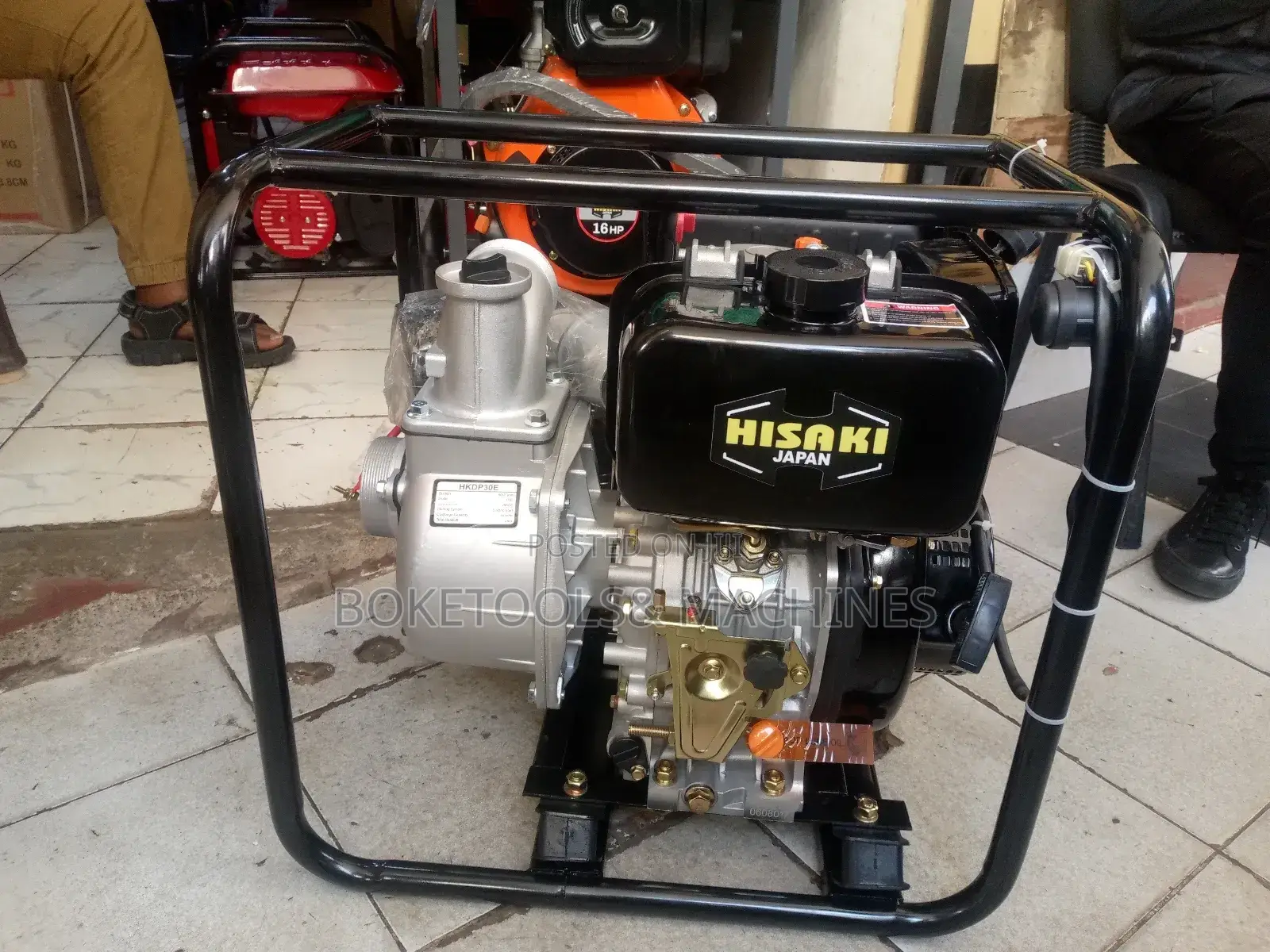 Hisaki 3" Diesel Key Start Water Pump