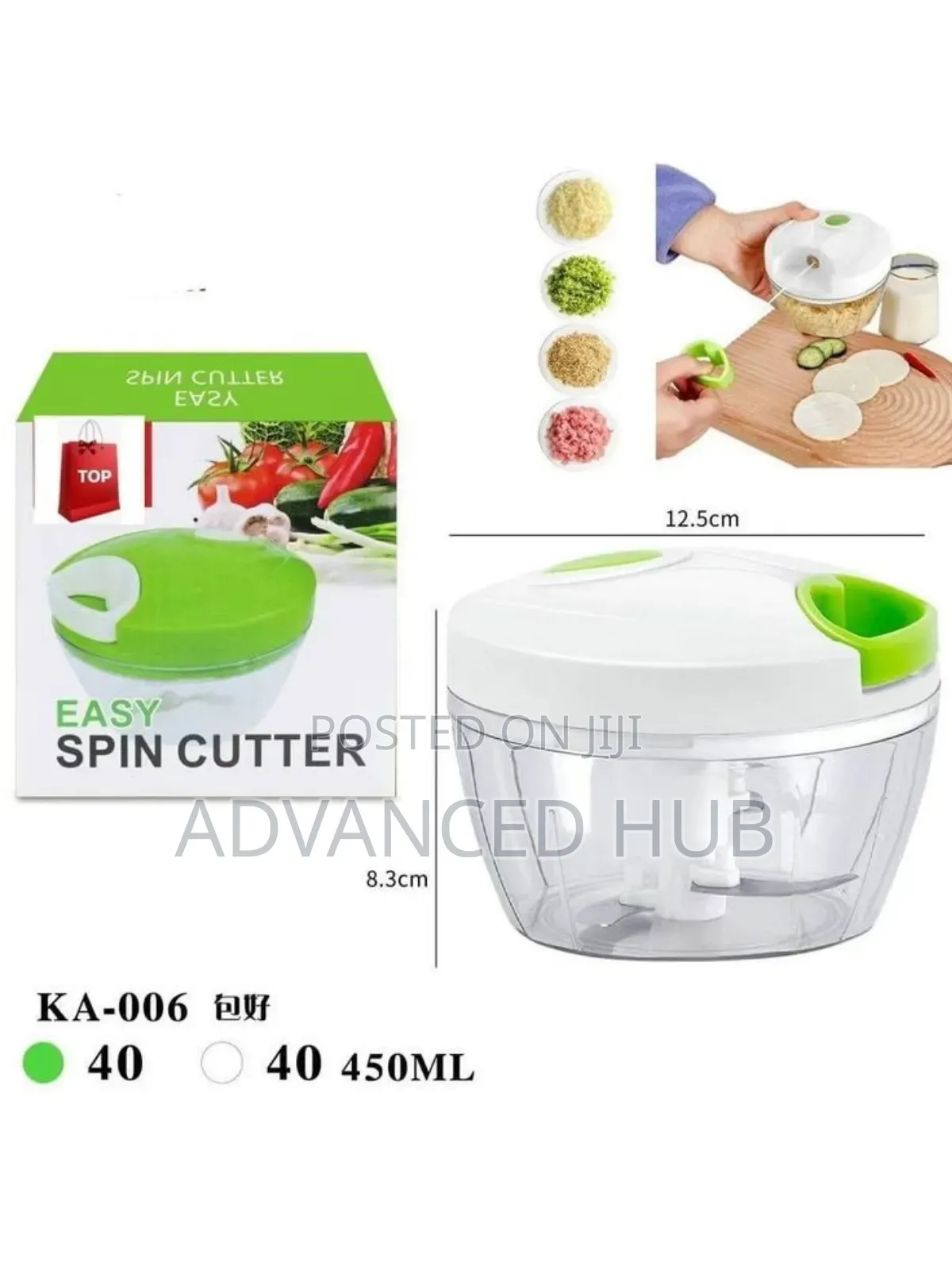 Manual Multipurpose Spin Cutter