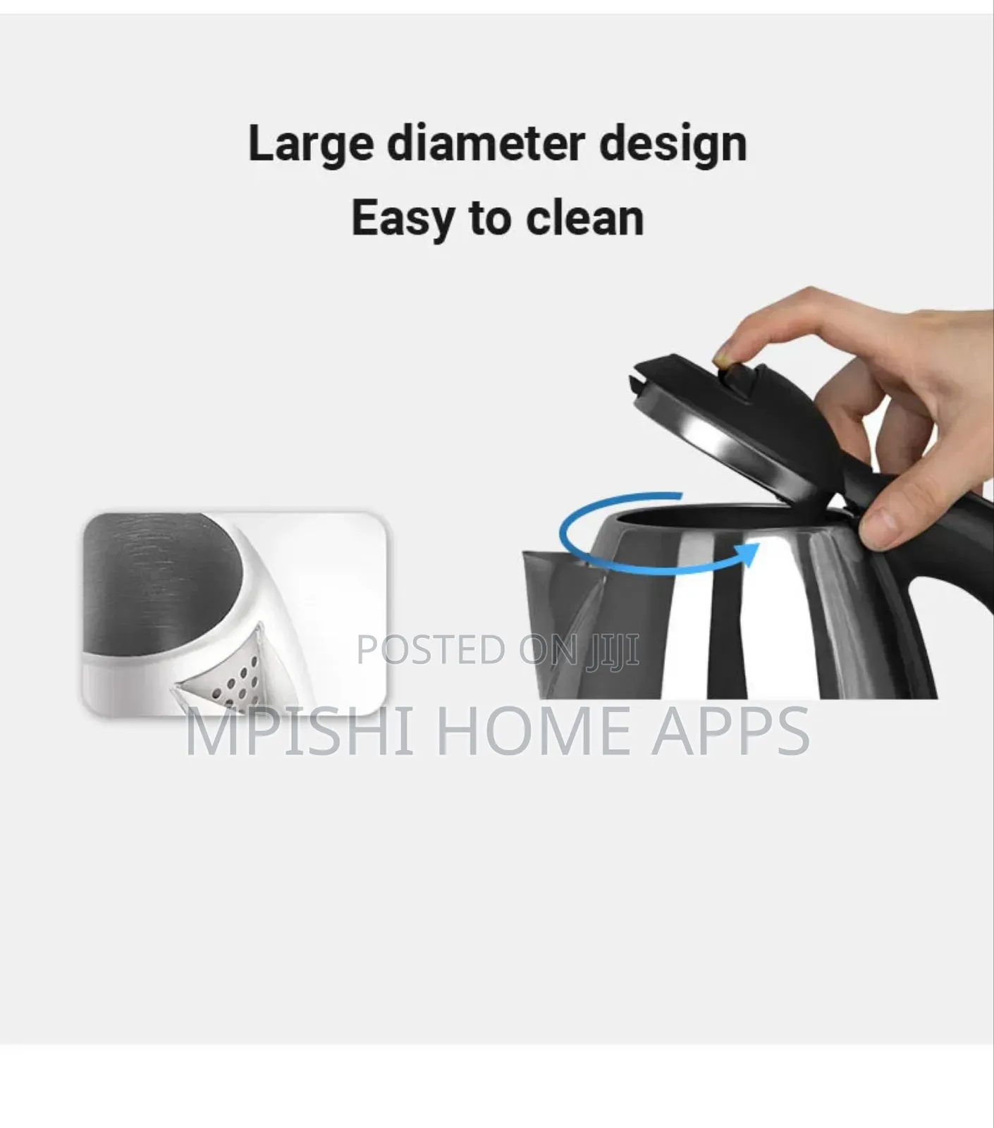 Ailyons Electric Kettle 1.8L FK-0301-G