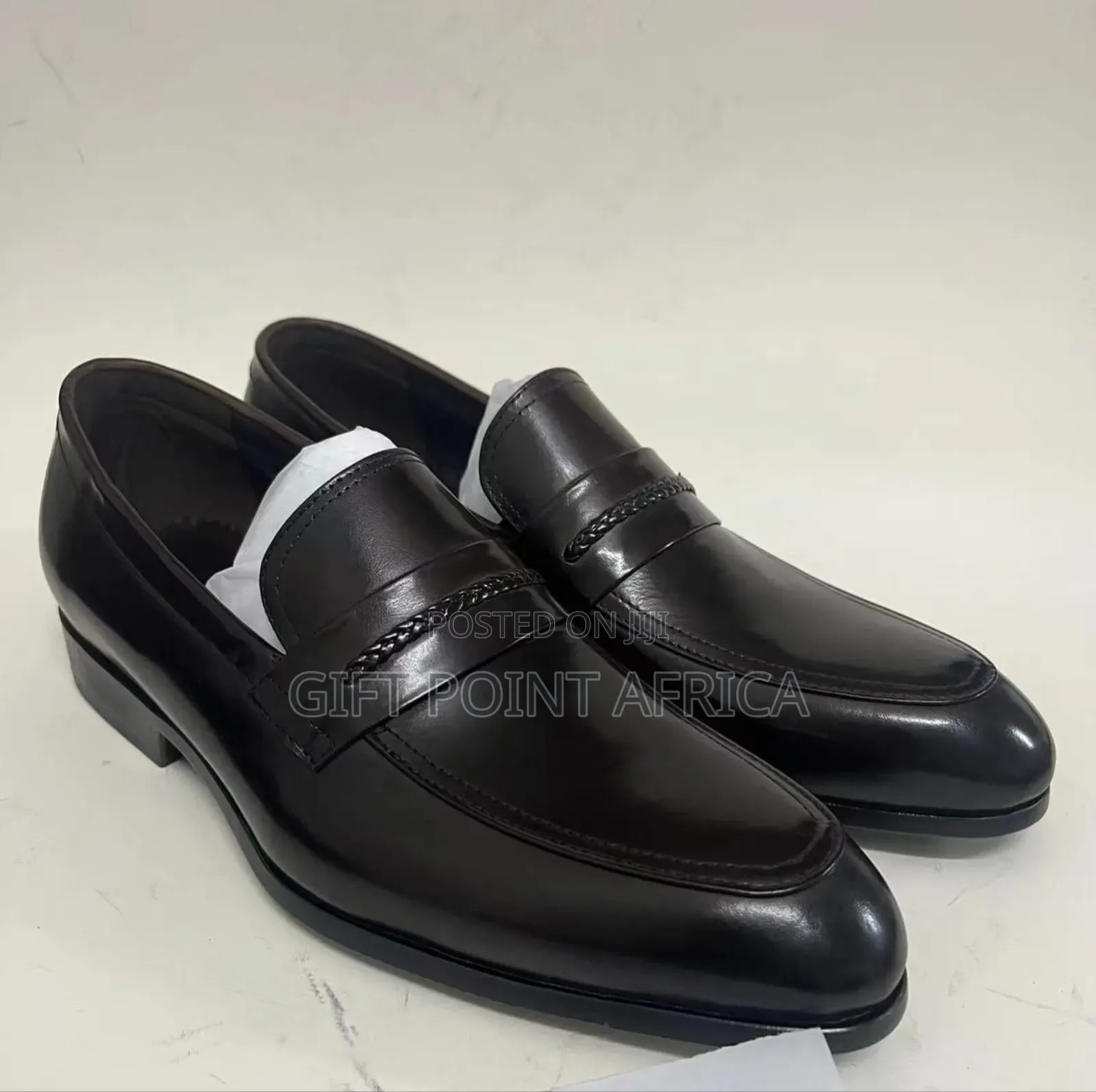 Coffee Brown Official Leather Shoes for Men