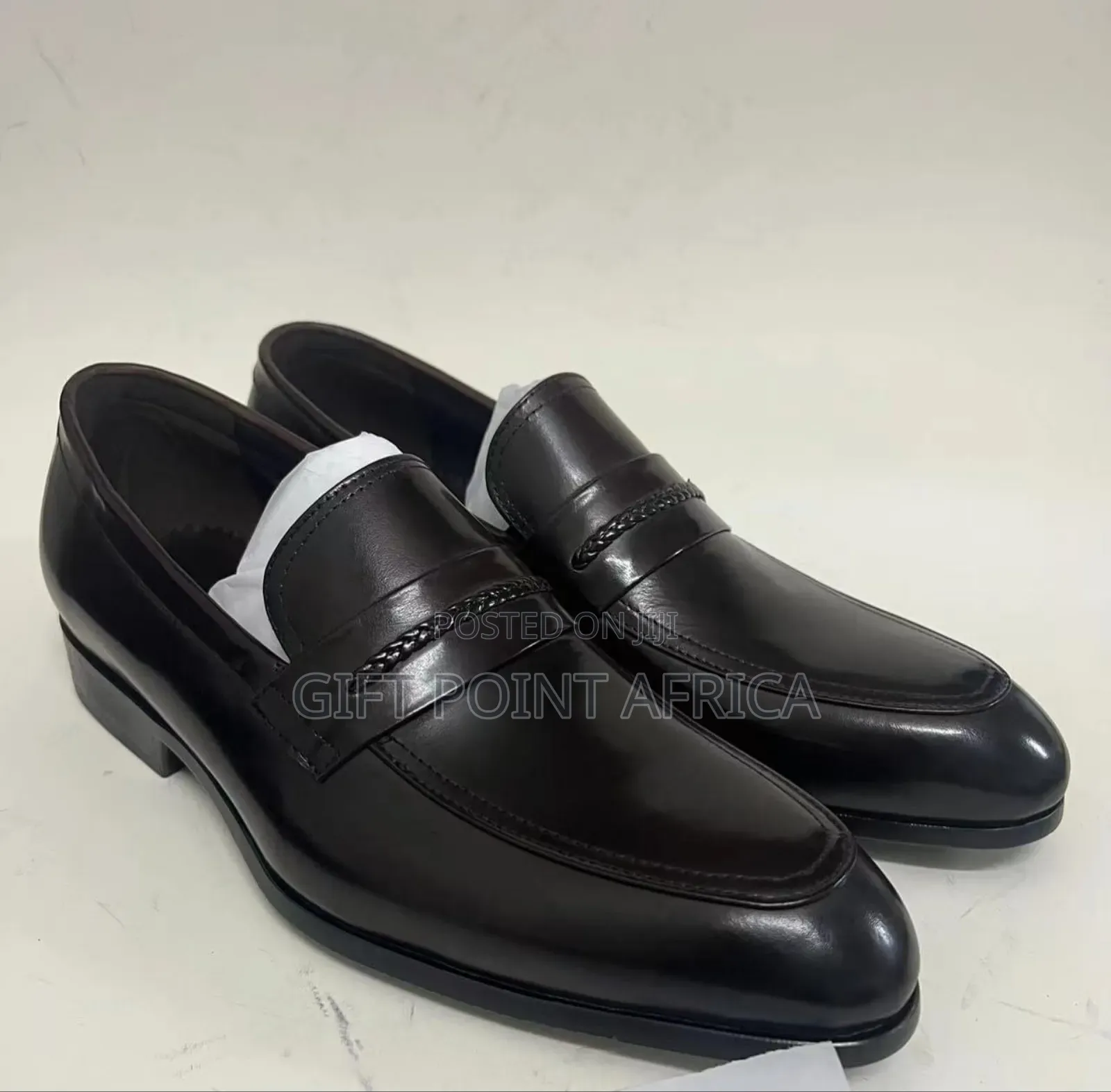 Coffee Brown Official Leather Shoes for Men