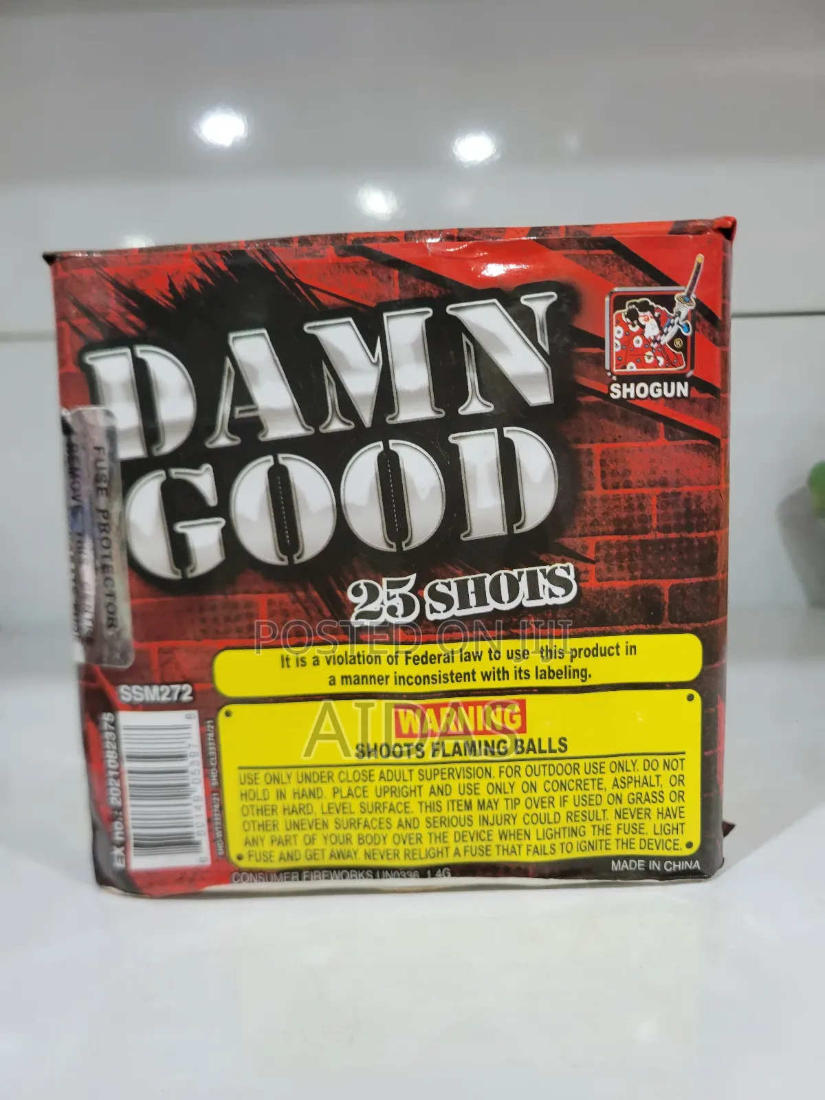 25 Shot Damn Good Firework