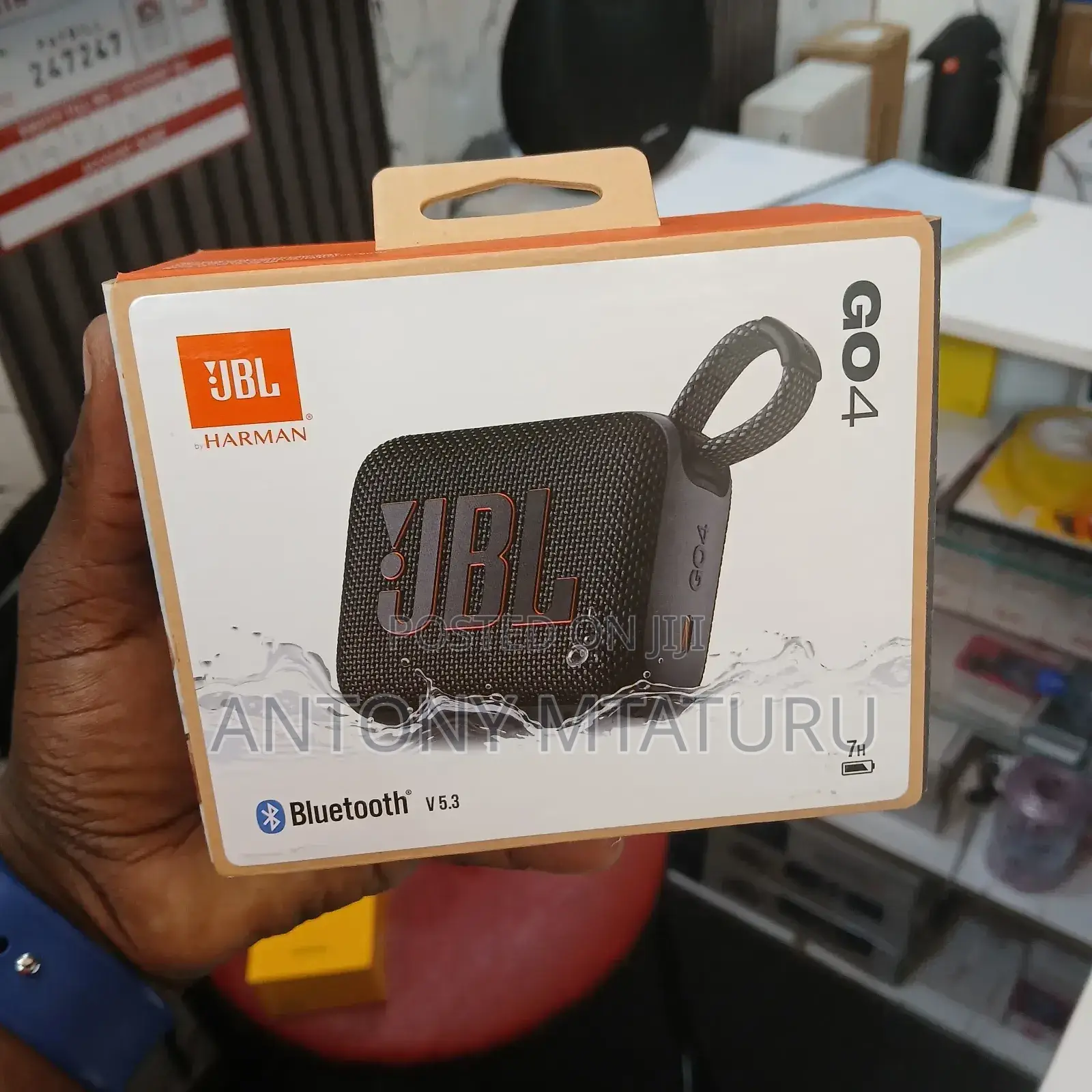JBL Go 4 Ultra-Portable Bluetooth Speaker