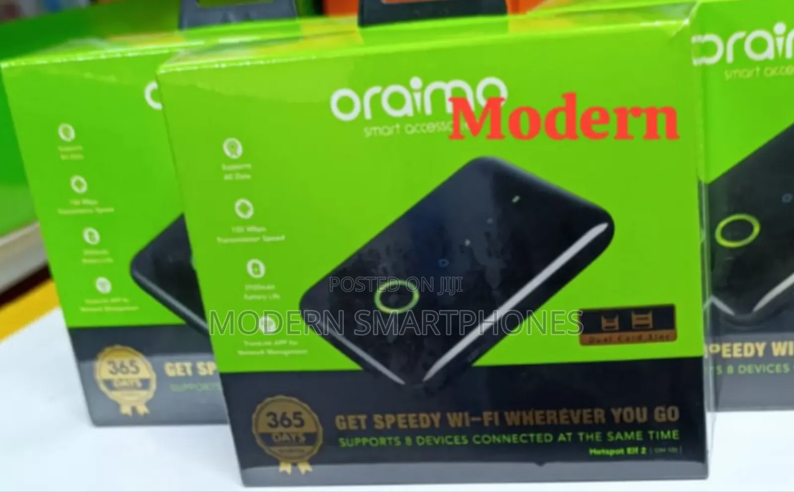 Oraimo Hotspot Elf 2 150mbps 4g Mobile Hotspot/ Oraimo Mifi