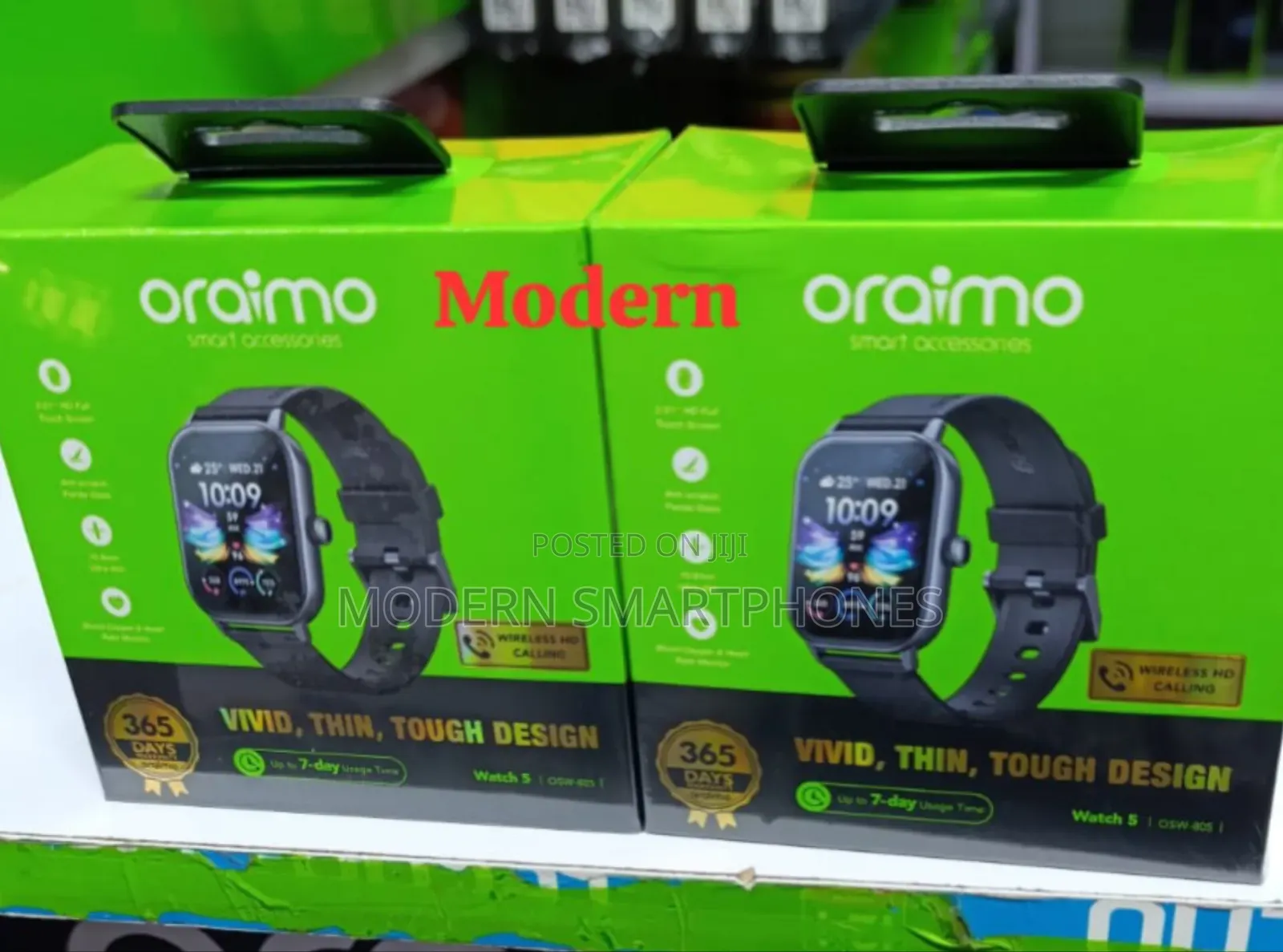 Oraimo Watch 5 2.01" 1atm Smart Watch