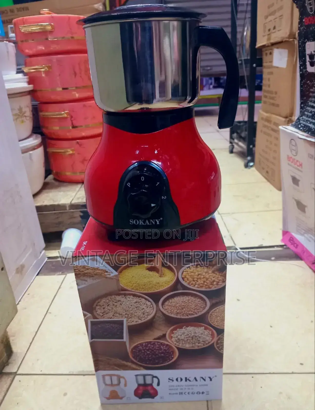 *Sokany Electric Multipurpose Grinding Blender*