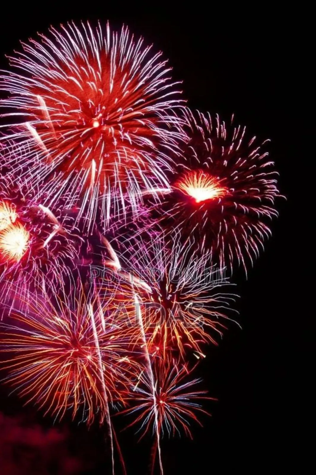 25 Shots Red Velvet Fireworks for Club Use