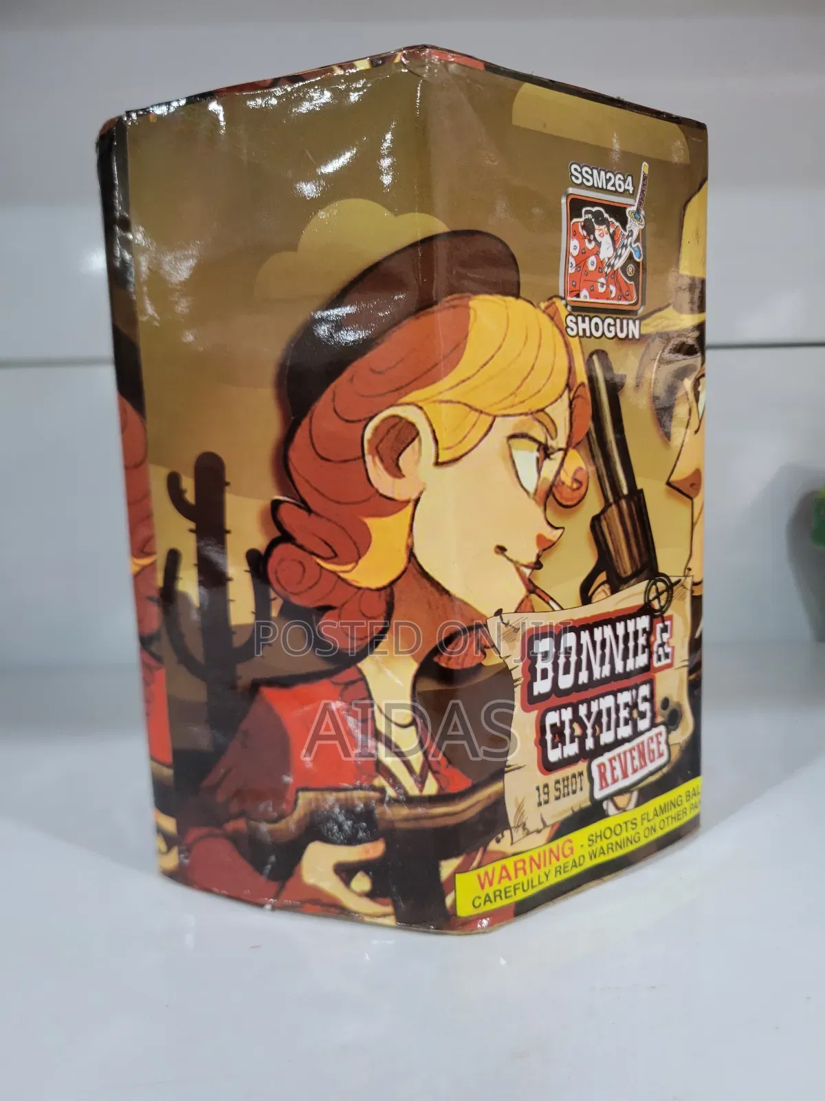 19 Shot Bonnie and Clyde Firework