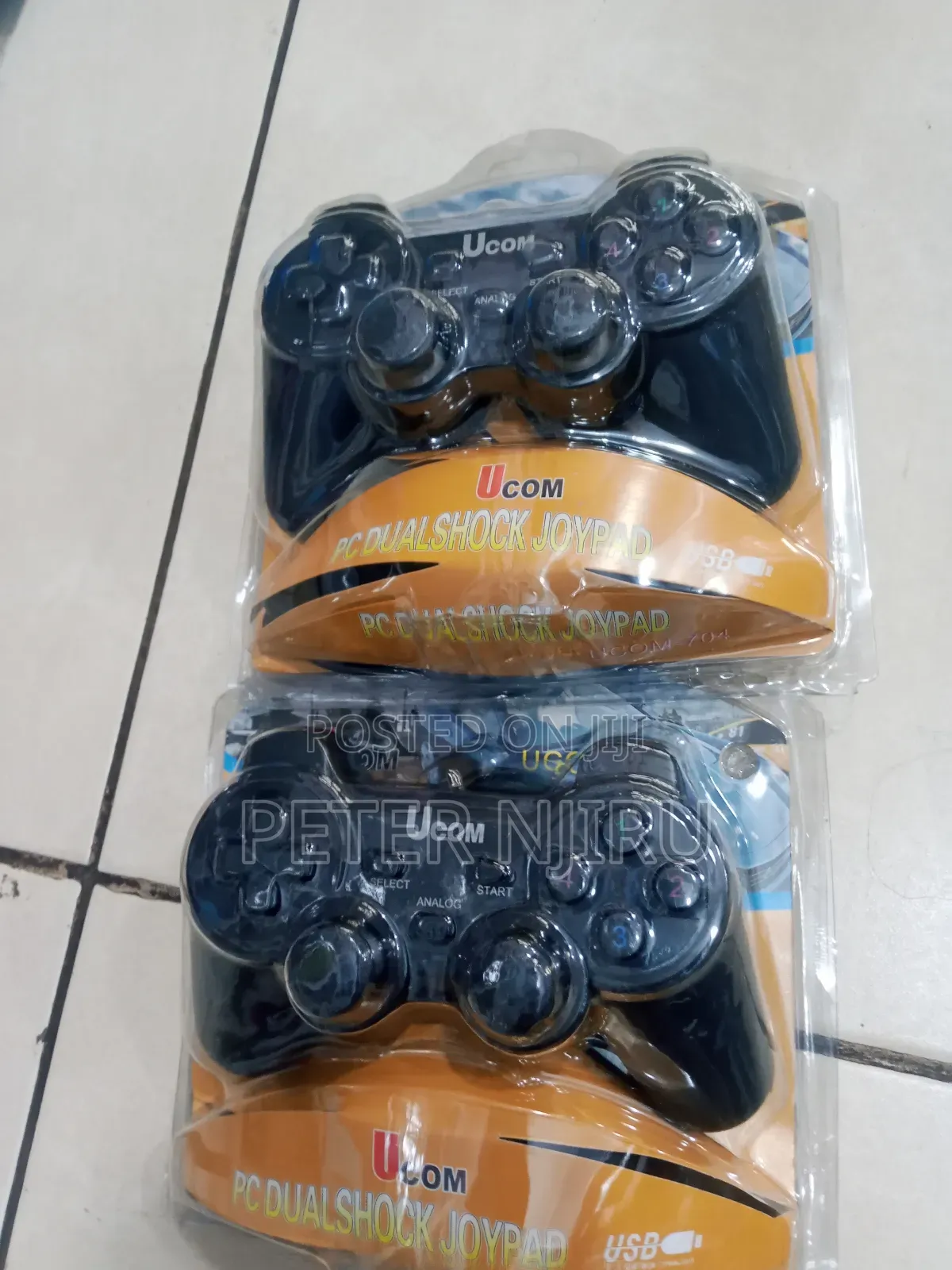 UCOM PC USB Dualshock Game Controller/ Pad -Single User