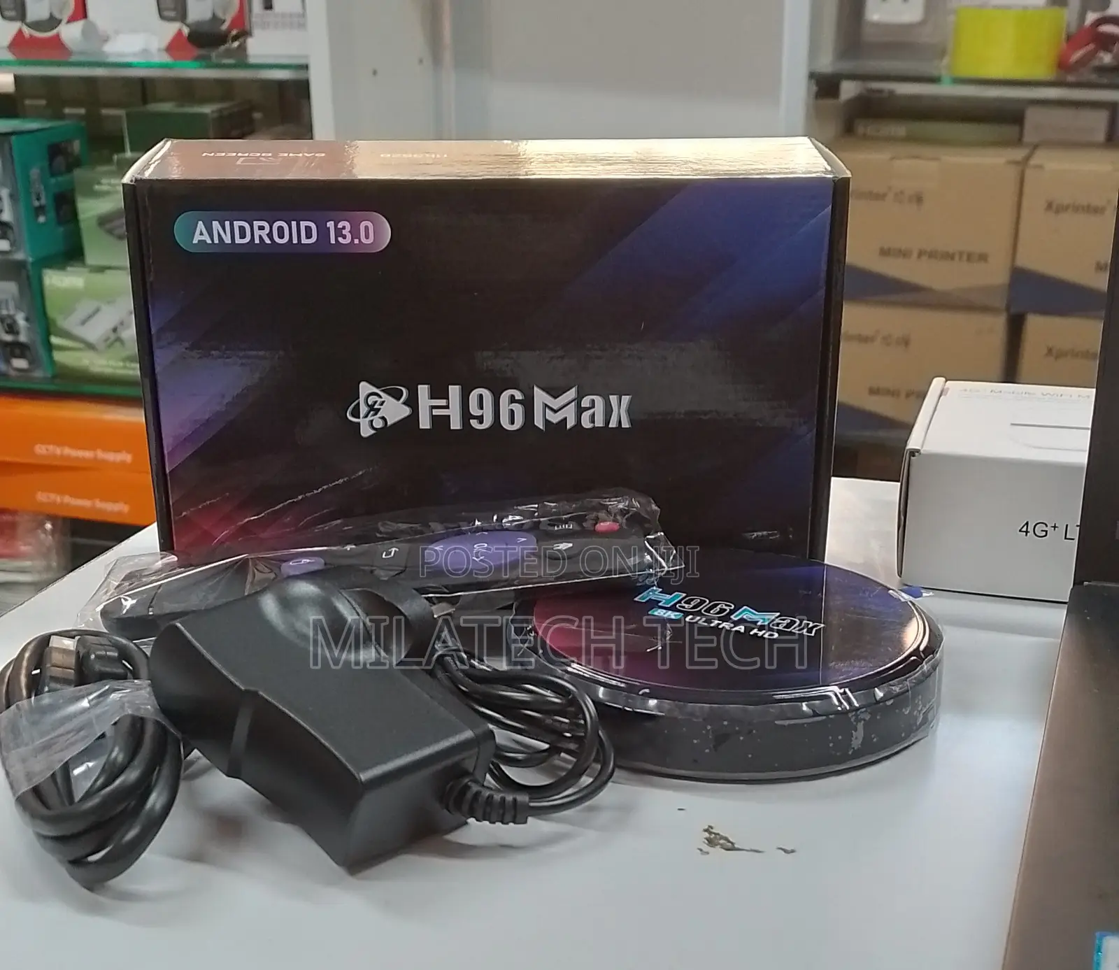 H96 Max Ultra Hd Smart Tv Box Android 13 4gb Ram 32gb Rom