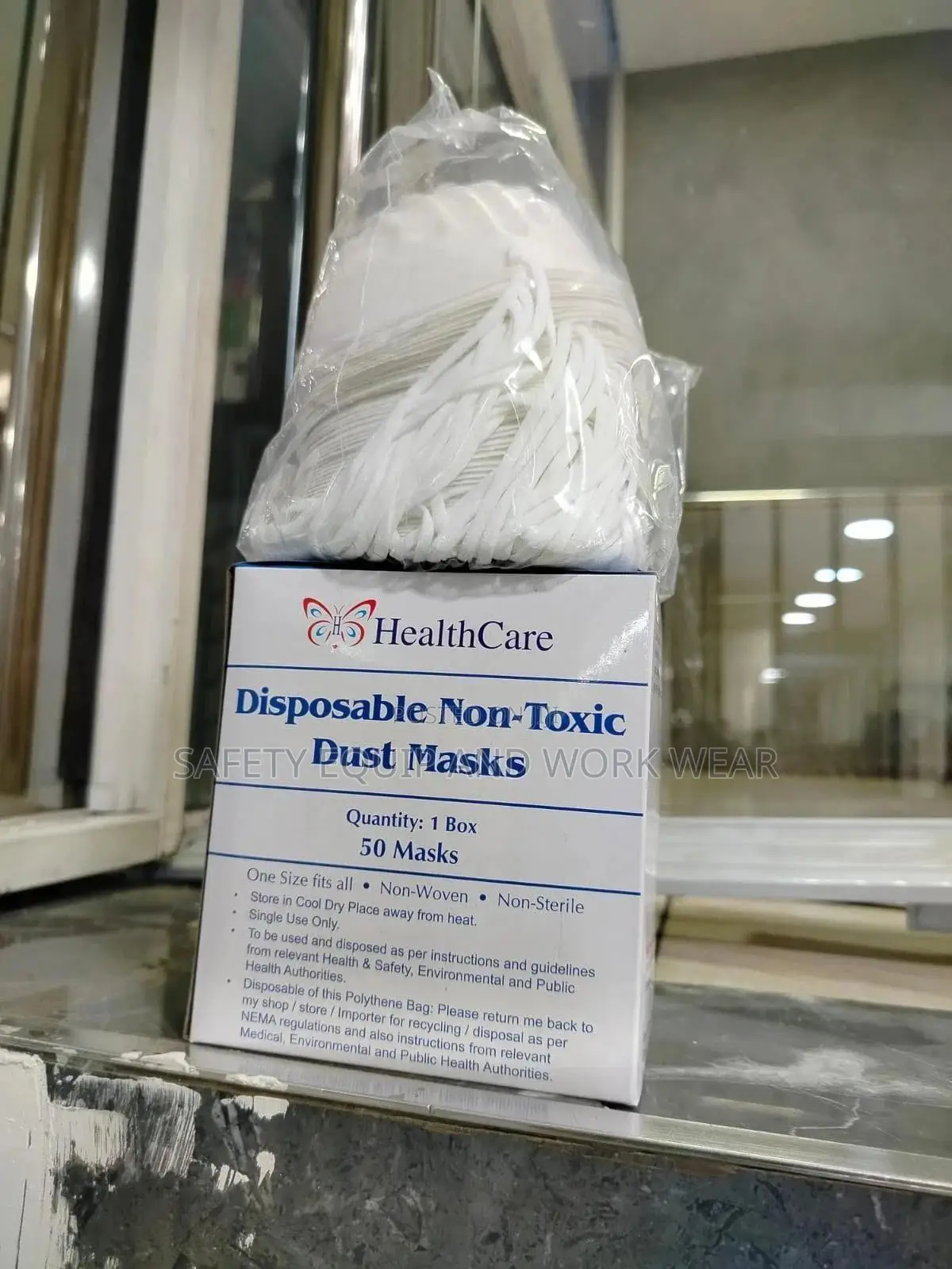 Disposable Non Toxic Dust Masks