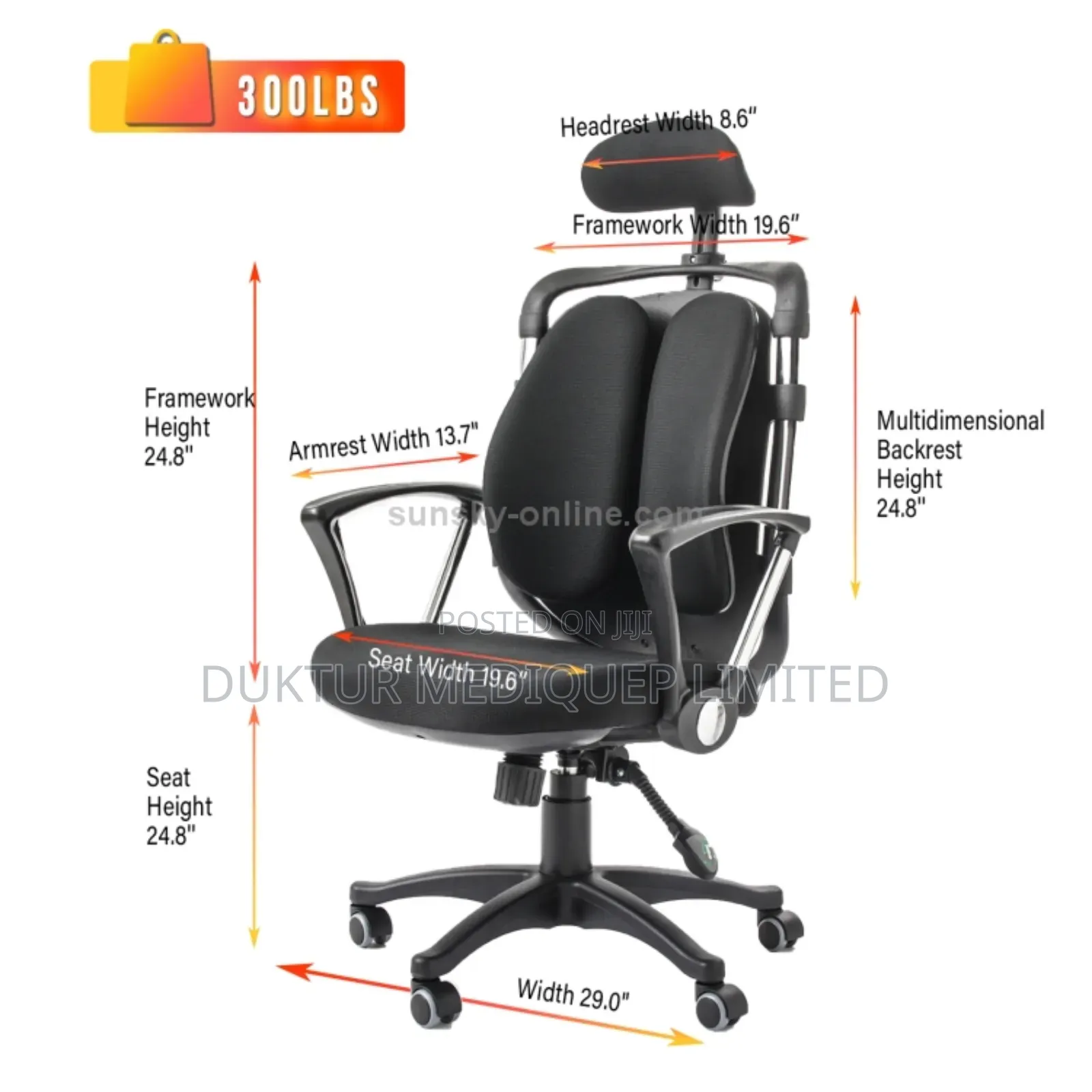 Ergonomic Orthopedic Chair