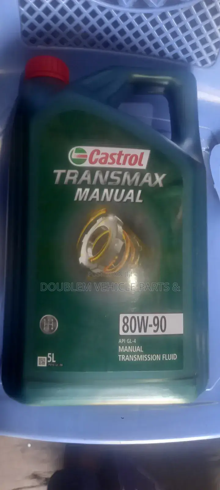 Castrol Gear Oil/Manual Transmission Fluid 5litres 80w-90