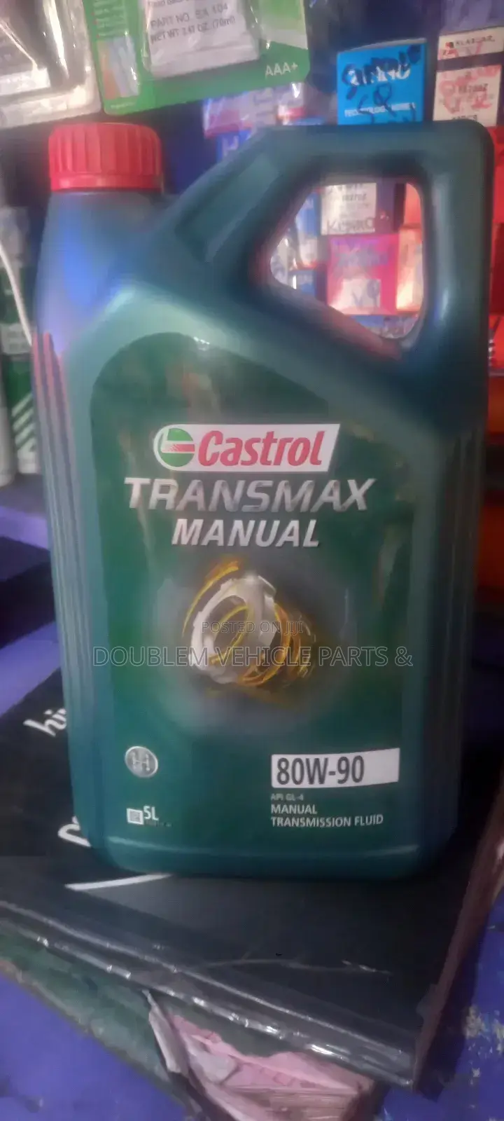 Castrol Gear Oil/Manual Transmission Fluid 5litres 80w-90