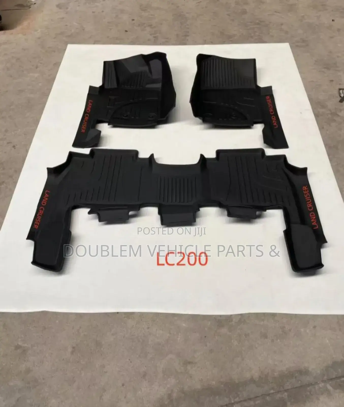 Branded Floormats/Floor Mats Toyota Landcruiser Prado Lc200