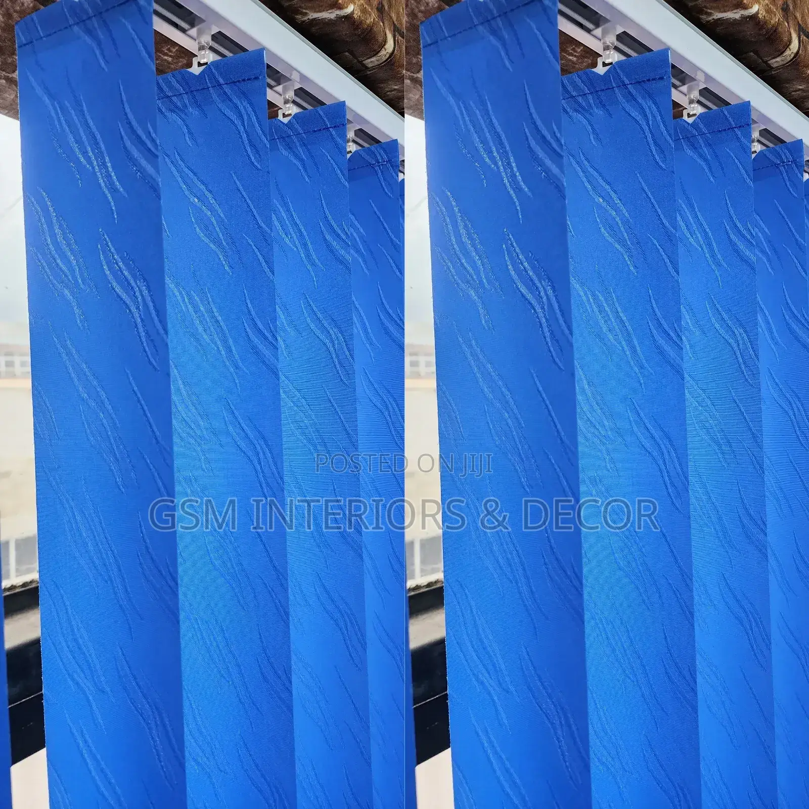 Blue Office Blinds